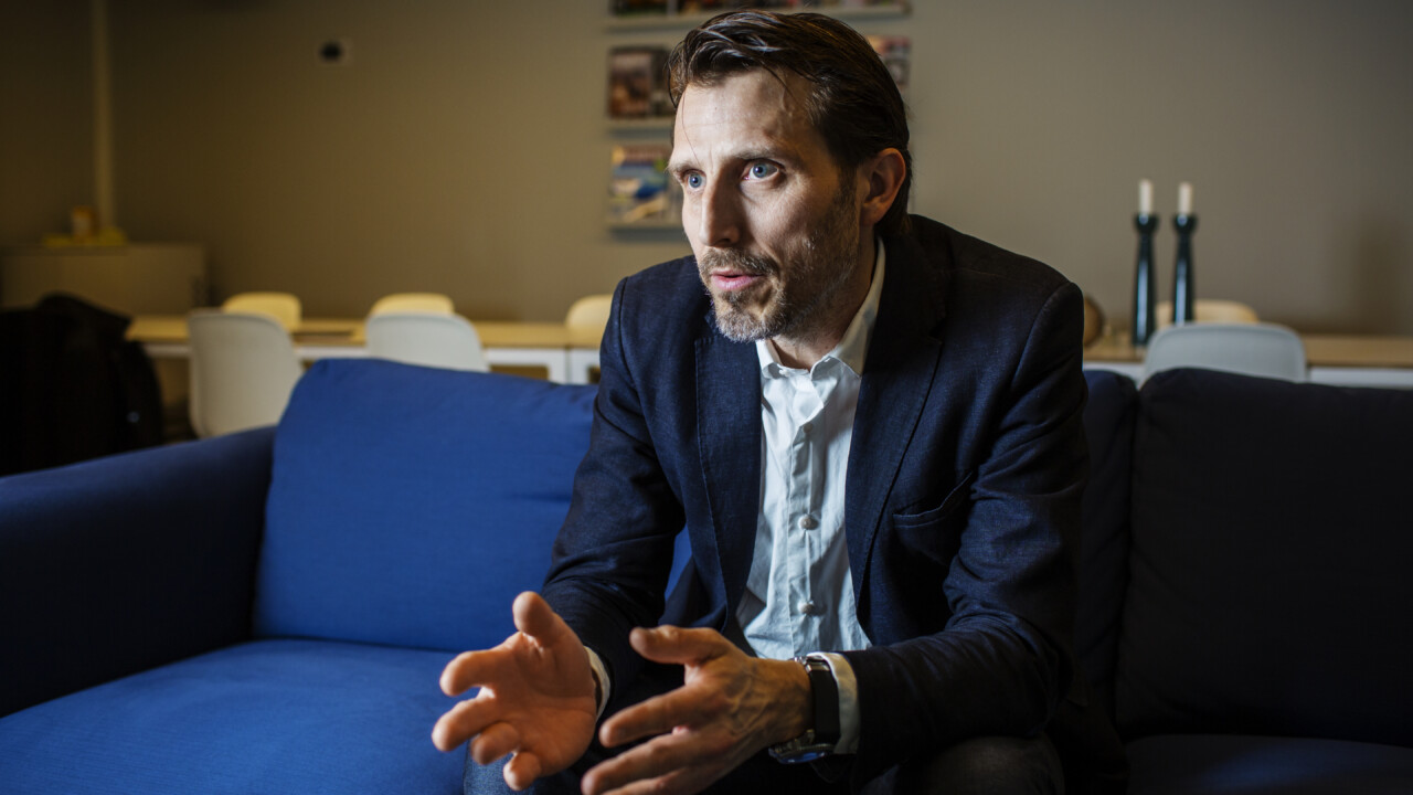 Johan Taubert, vd Tidningsutgivarna.