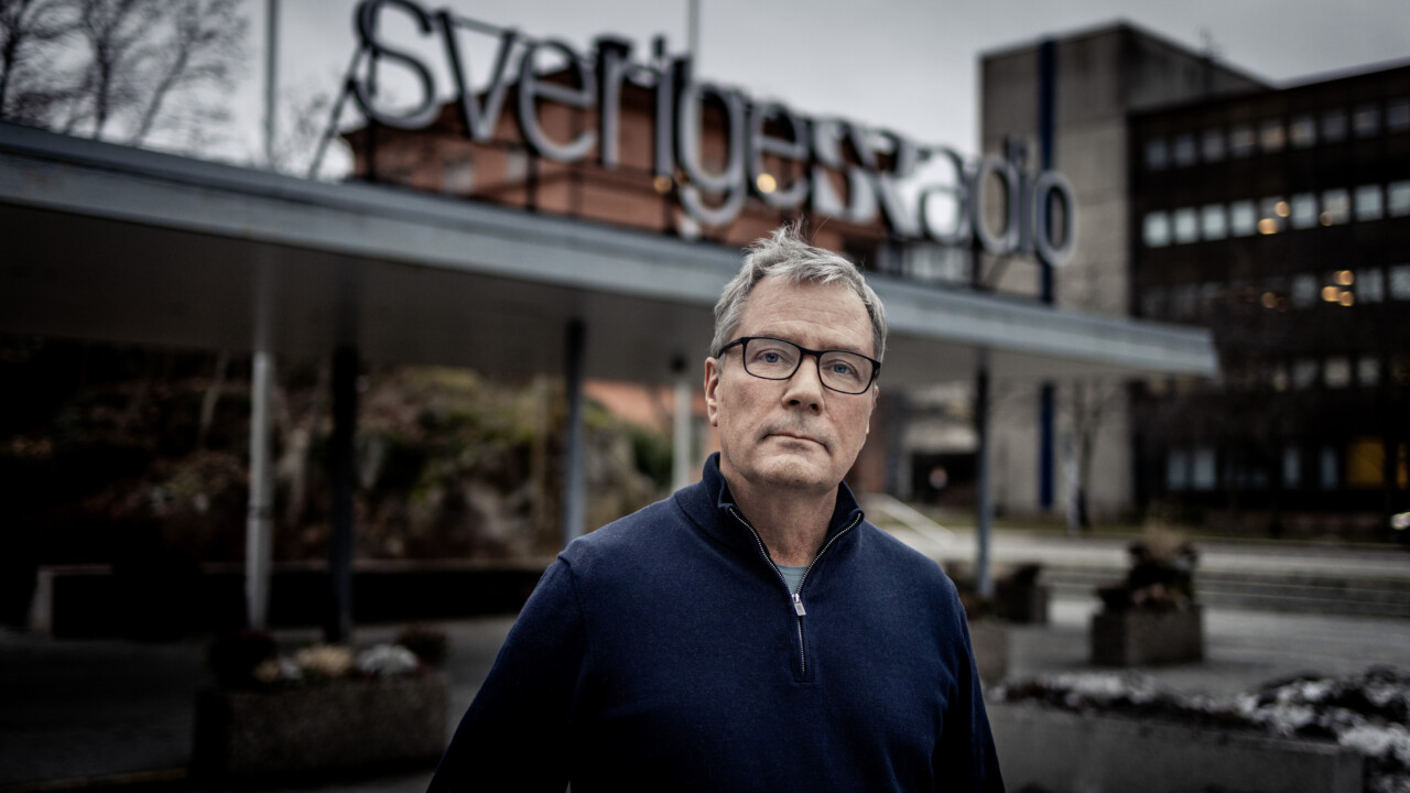Håkan Widman, ordförande i journalistsektionen på SR Ekot.