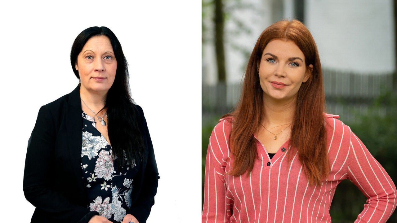 Mimmi Karlsson-Bernfalk, chefredaktör BLT och Louise Erixon (SD).