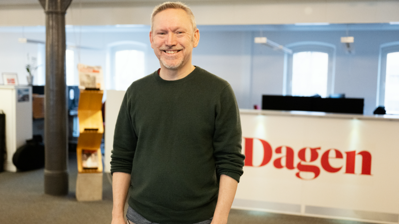 Erik Helmerson, ny ledarskribent på tidningen Dagen.