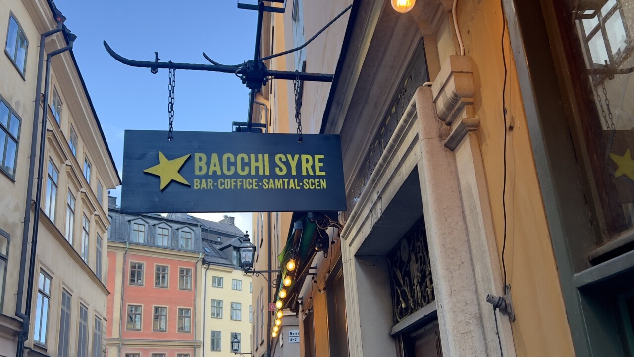 Bacchi Wapen i Gamla stan har blivit Bacchi Syre.