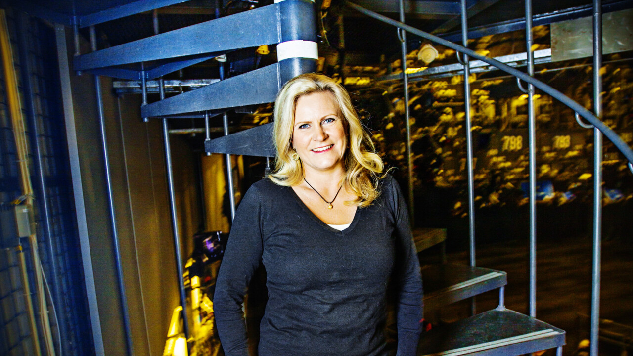 SVT-programledaren Camilla Kvartoft.
