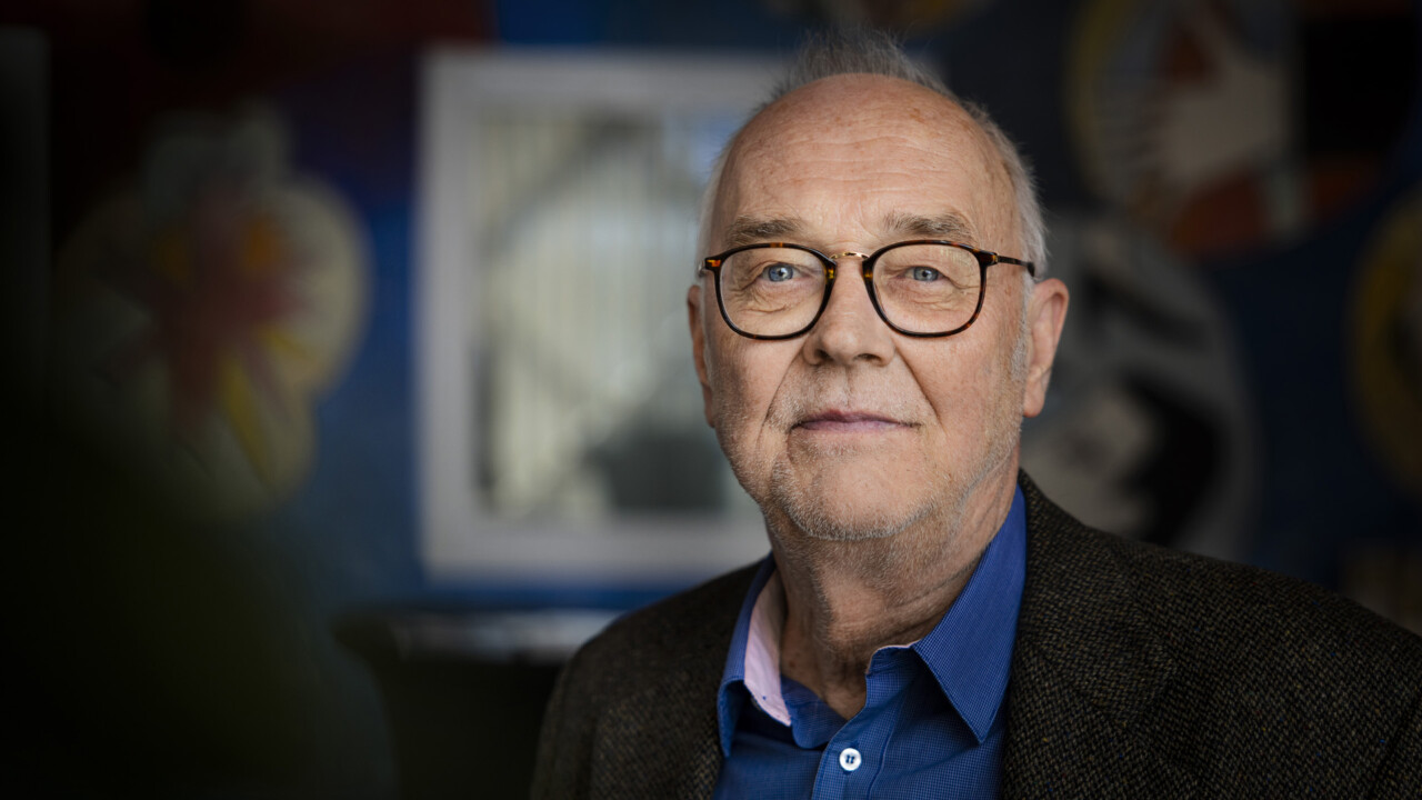 Nils Funcke på Gräv 25 i Galaxen, Borlänge.