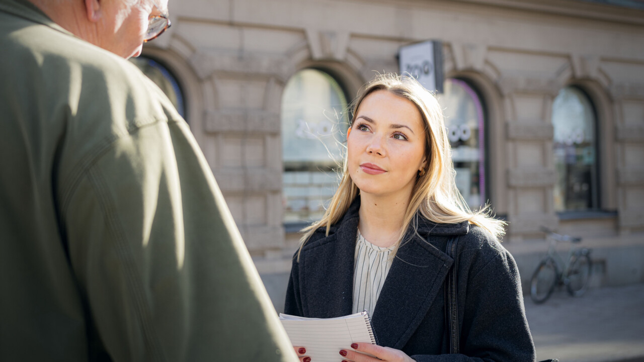 Mathilda Nilsson, reporter på Mitt i.