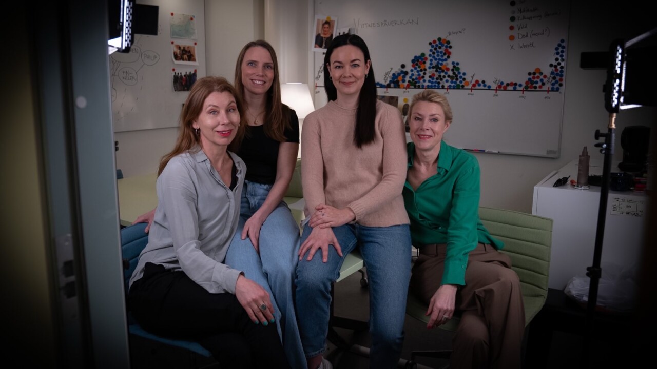 Carolina Jemsby, Anna Roxvall, Gerda Nilsson-Tysklind och Lovisa Thuresson.