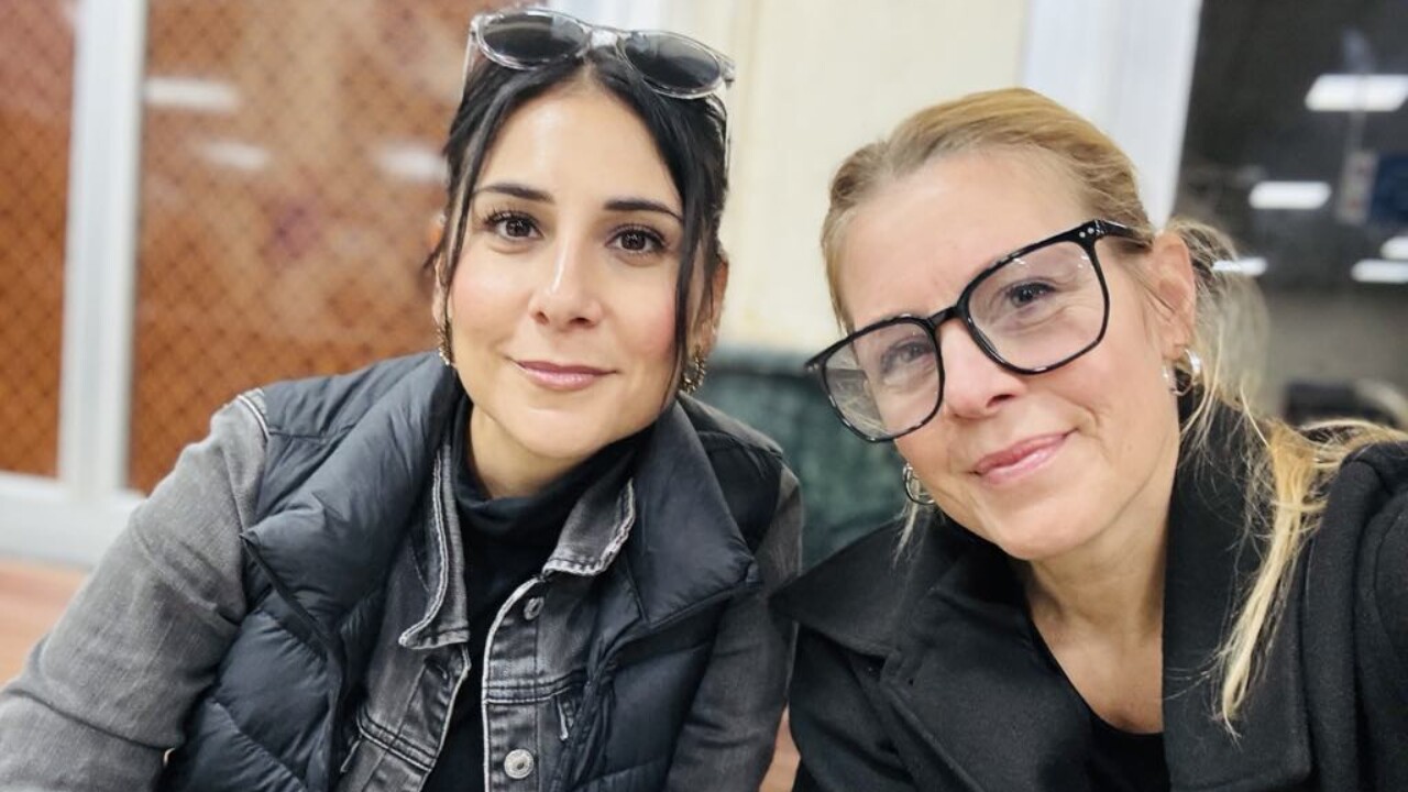 Gilda Hamidi-Nia och Linda Hörnqvist, SVT.