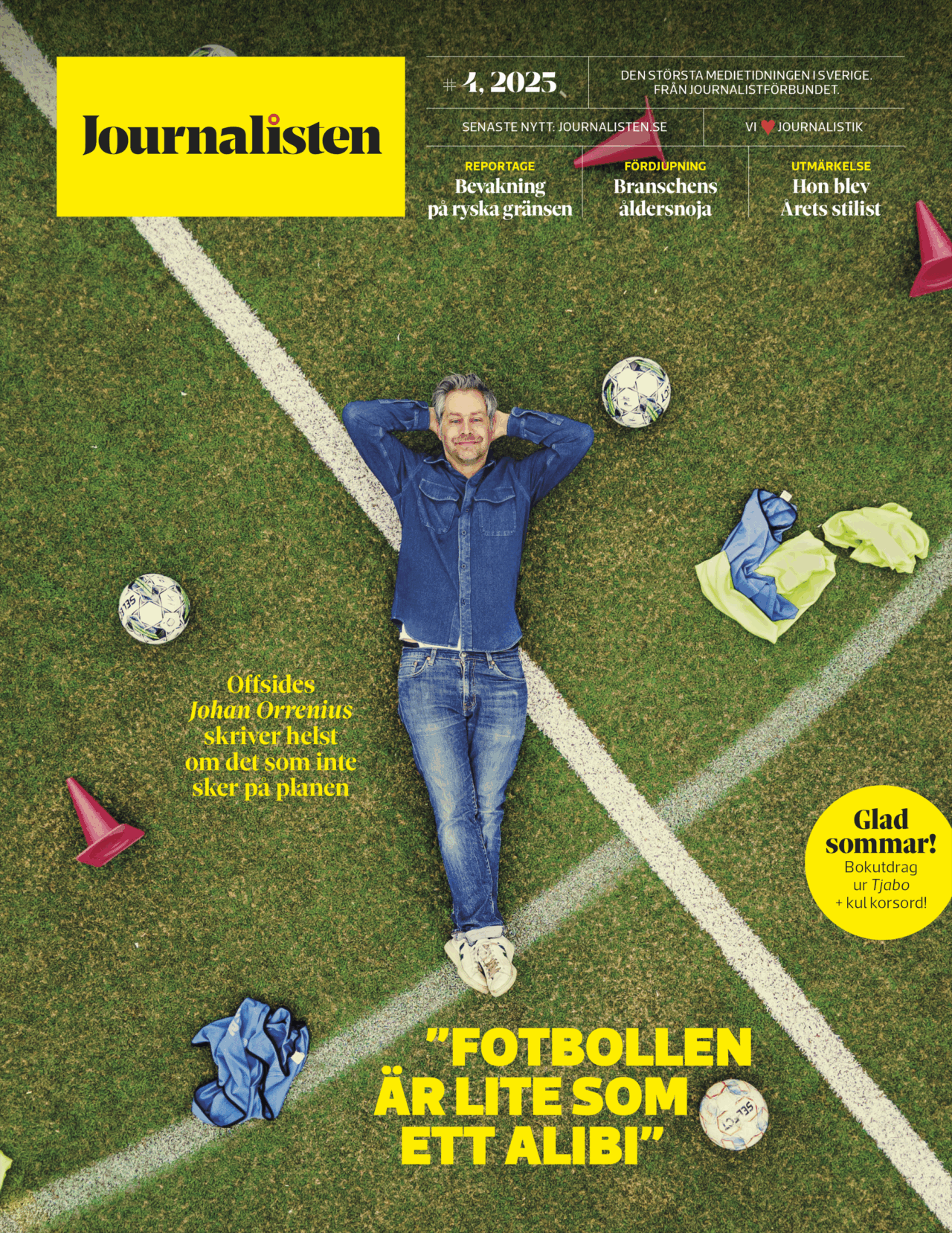 Omslag till Journalisten nr 4 2025.