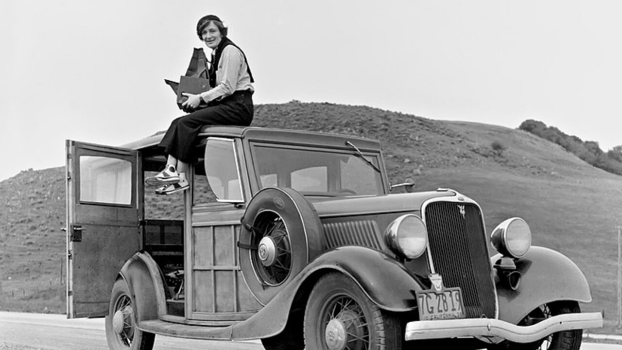 Dorothea Lange, pressfotograf.
