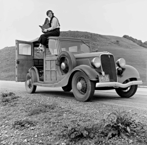 Dorothea Lange, pressfotograf.