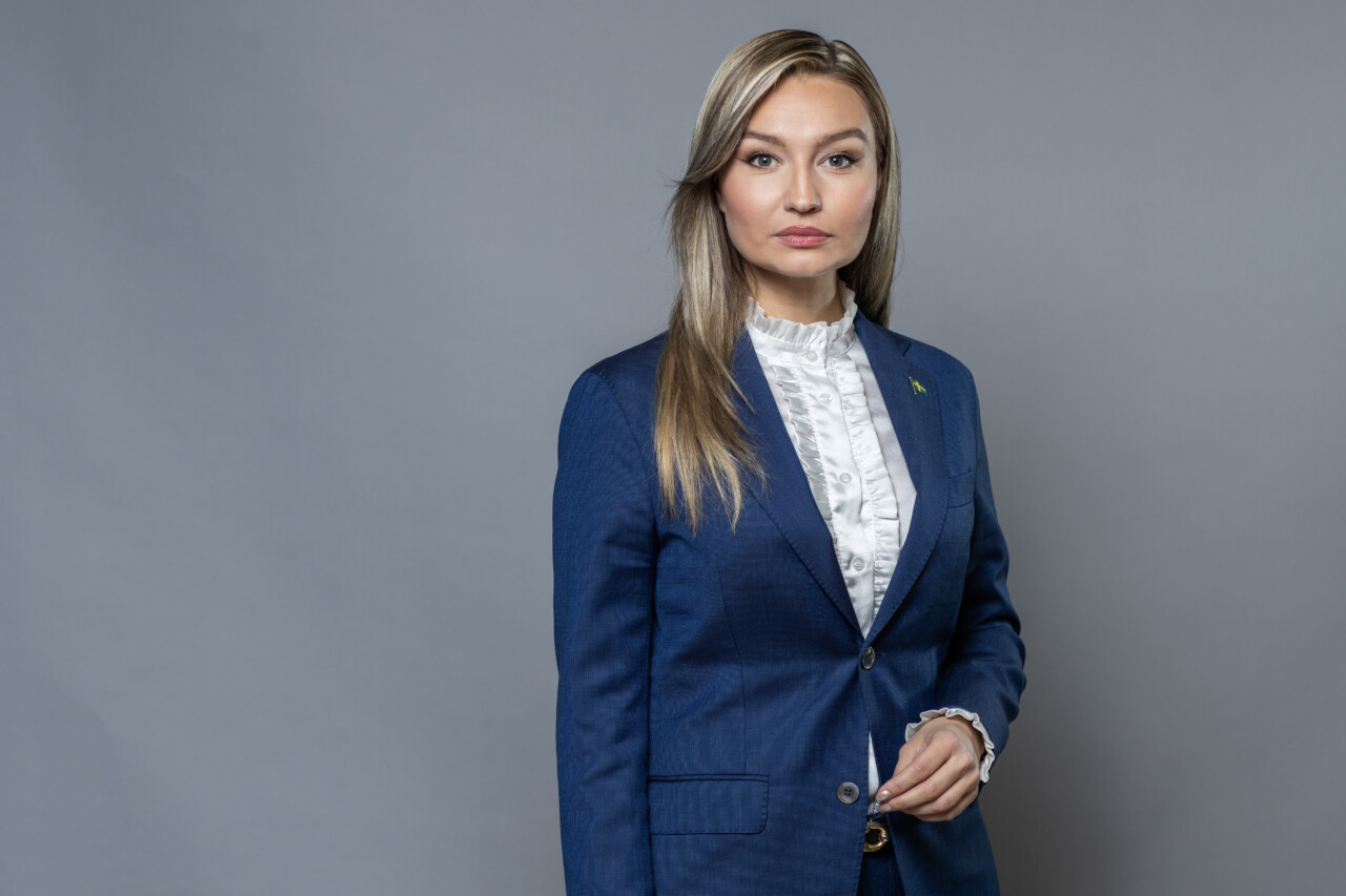 KD;s partiledare Ebba Busch.