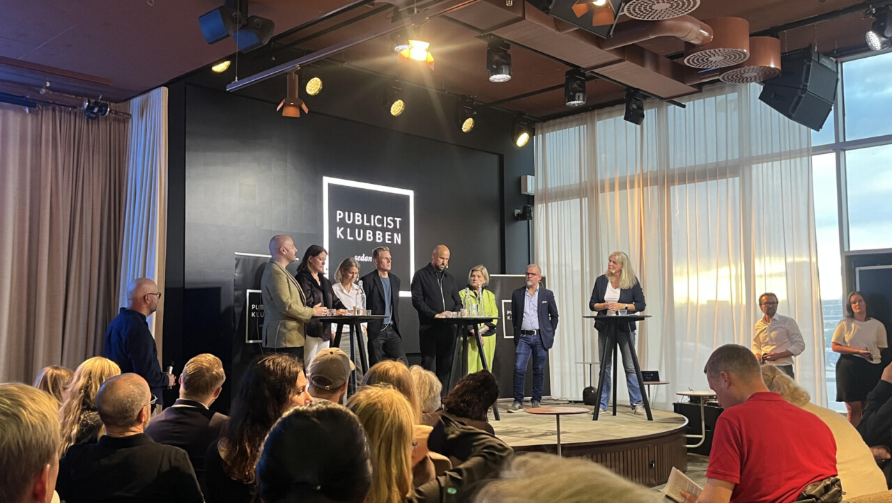 Edgar Mannheimer, kulturchef GAD, Sofia Wadensjö Karén, programdirektör SR, Lotta Folcker, chefredaktör och ansvarig utgivare Aftonbladet, Daniel Kederstedt, utrikeschef SVT, Peter Wennblad, ledarskribent SvD, Cecilia Uddén, Mellanösternkorrespondent SR, Johan Ingerö Alias, konsult och f.d. partisekreterare KD och Camilla Kvartoft, ordförande i Publicistklubben.