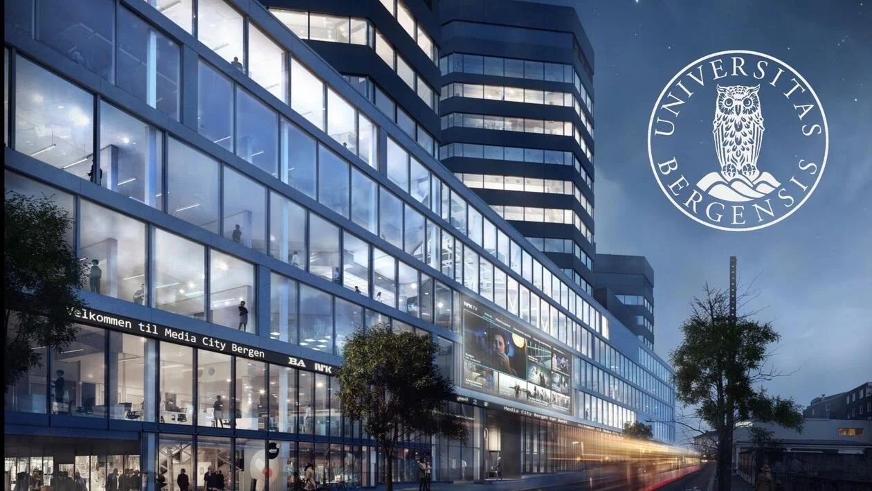 Media City Bergen är ett stort kontorskomplex mitt i Norges näst största stad. Där sitter företag som sysslar med journalistik, teknik och medieutveckling. I detta medieekluster finns Senter for undersøkende journalistikk, Sujo.