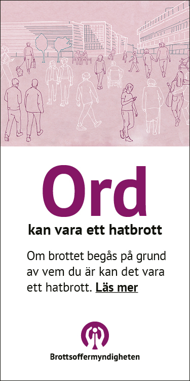 Är du utsatt för hatbrott?