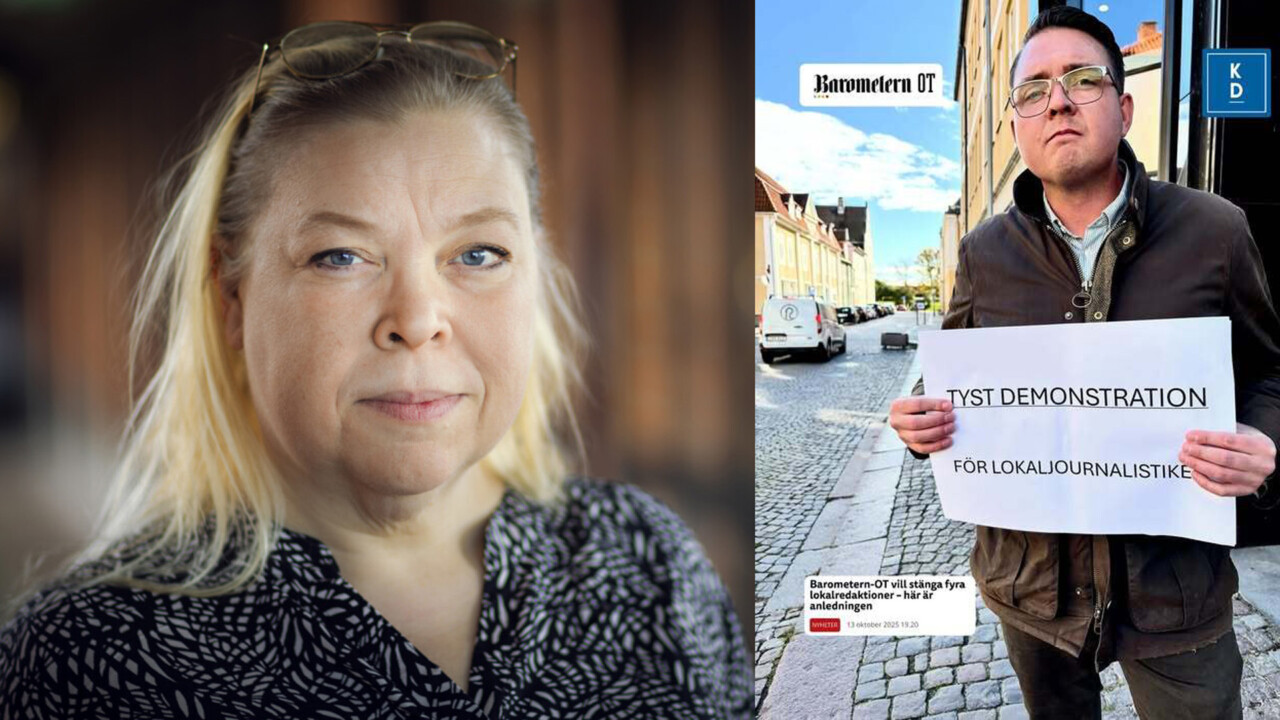 Erika Wiman Snäll och Carl-Wiktor Svensson (Kd)