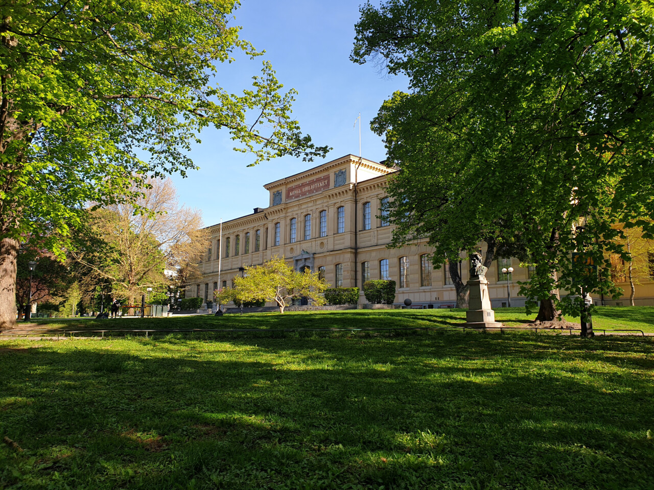 Kungliga biblioteket i Stockholm.