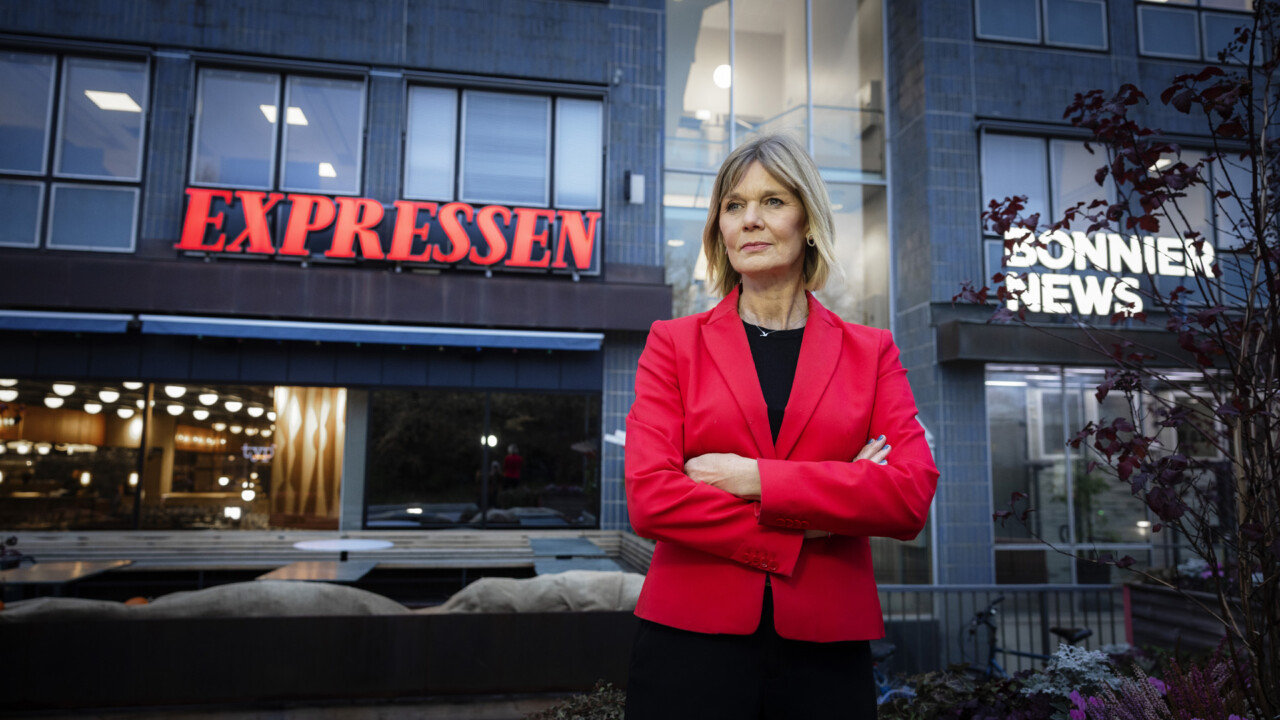 Anna Herdenstam, vice ordförande i Journalistförbundet och journalistensklubbens ordförande på Expressen.