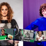 Josephine Keyser-Hattevig och Nina Kartal från Lilla Aktuellt tog emot Gyllene Bjällrans hederspris.