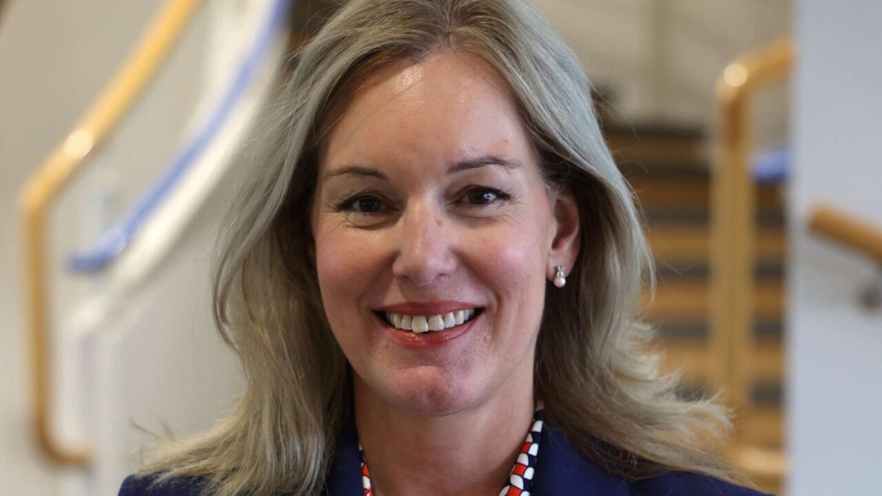 Victoria Svanberg är idag arbetande vice ordförande.