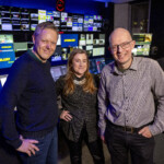 Pål Hansen, Country TV-Operations Manager Norge, Jenny Englund Stridh, Head of TV-Operations på Schibsted, och Vasilios Hatciliamis, Country TV-Operations Manager Sverige. Tillsammans ska de leda och utveckla Schibsteds gemensamma nordiska TV-Operations-organisation.