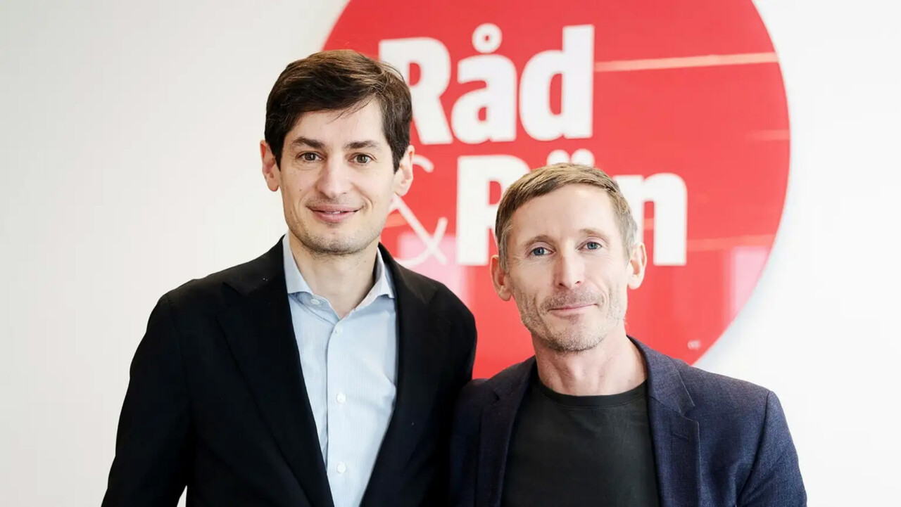 DN:s chefredaktör Peter Wolodarski och Råd & Röns chefredaktör Daniel Kjellberg.