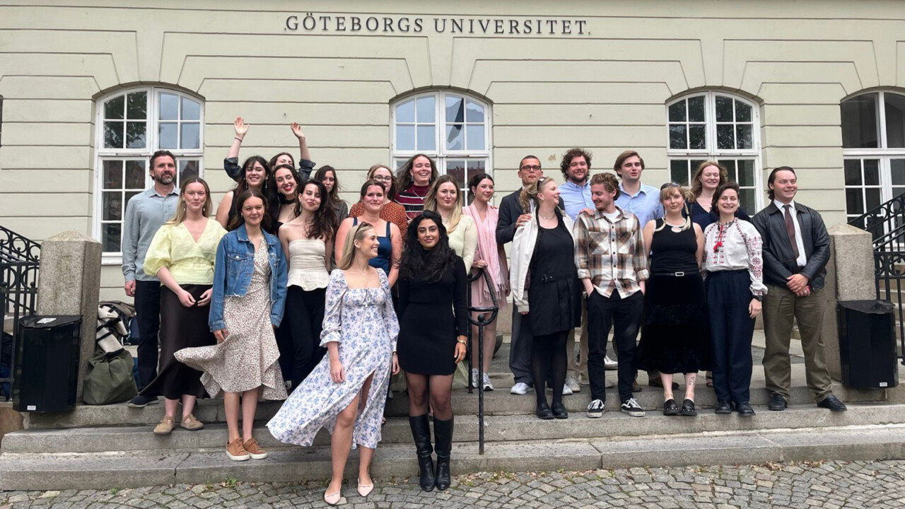 Studenter som tog examen från MIJ 2025.