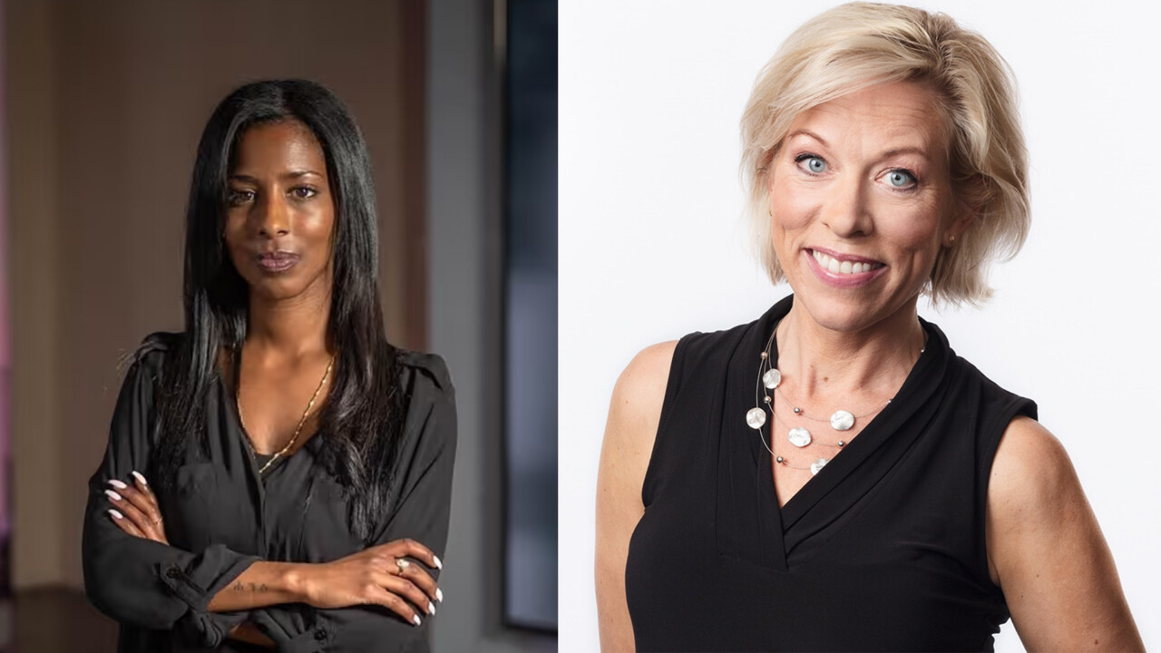 Sofia Yohannes, SVT, och Ginna Lindberg, SR, var två av de drygt 2 000 gästerna.