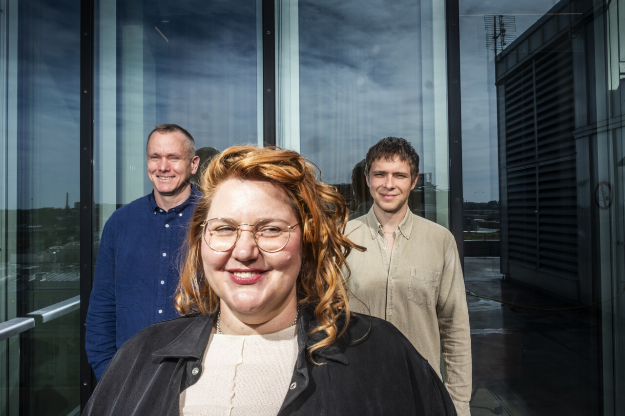 Axel Öberg, Sofia Johansson och David Hellström ska jobba med SvD:s visuella journalistik.