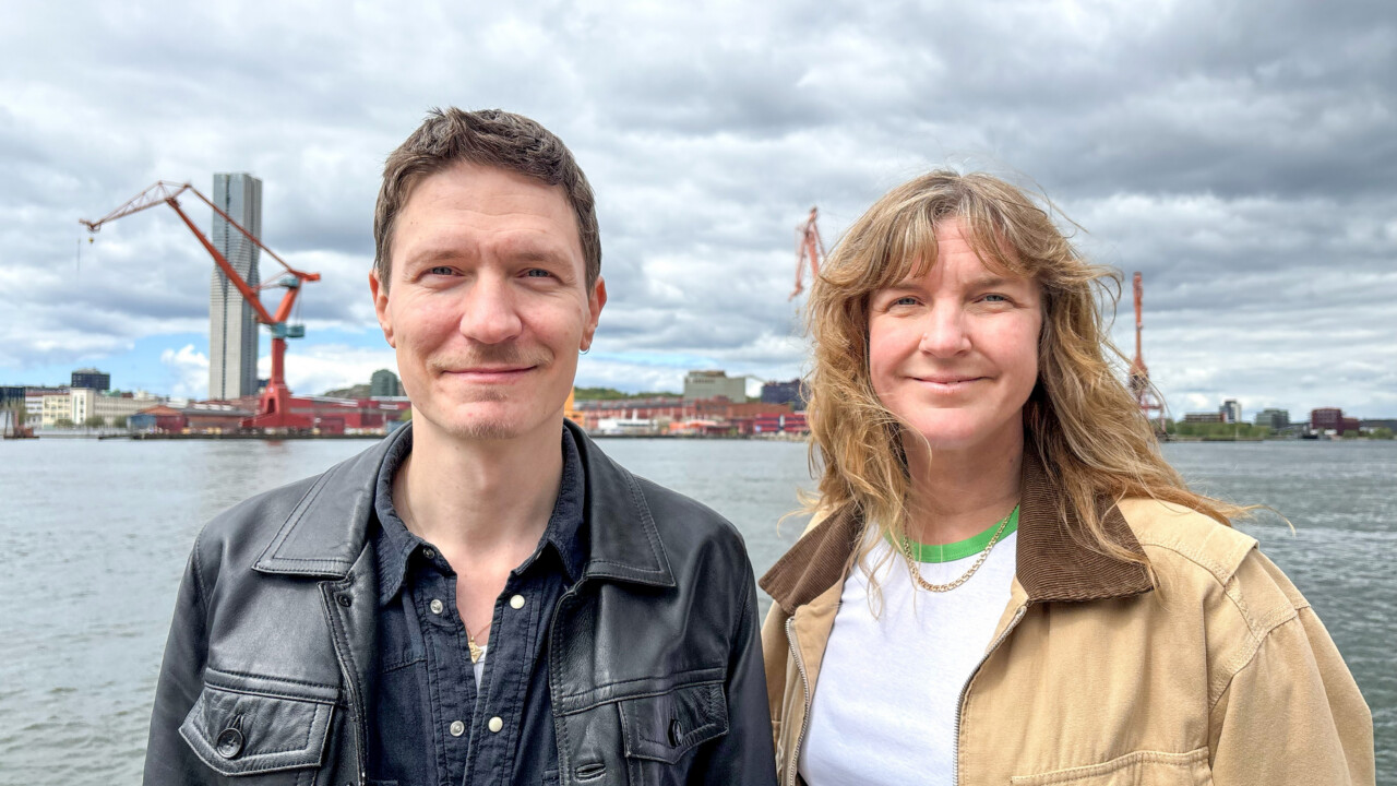 Oskar Sonn Lindell och Madelene Pollnow.