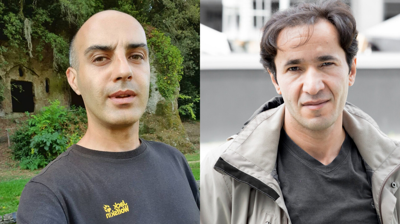 Saeid Aresh Nezami och Kamran Mirzaian.