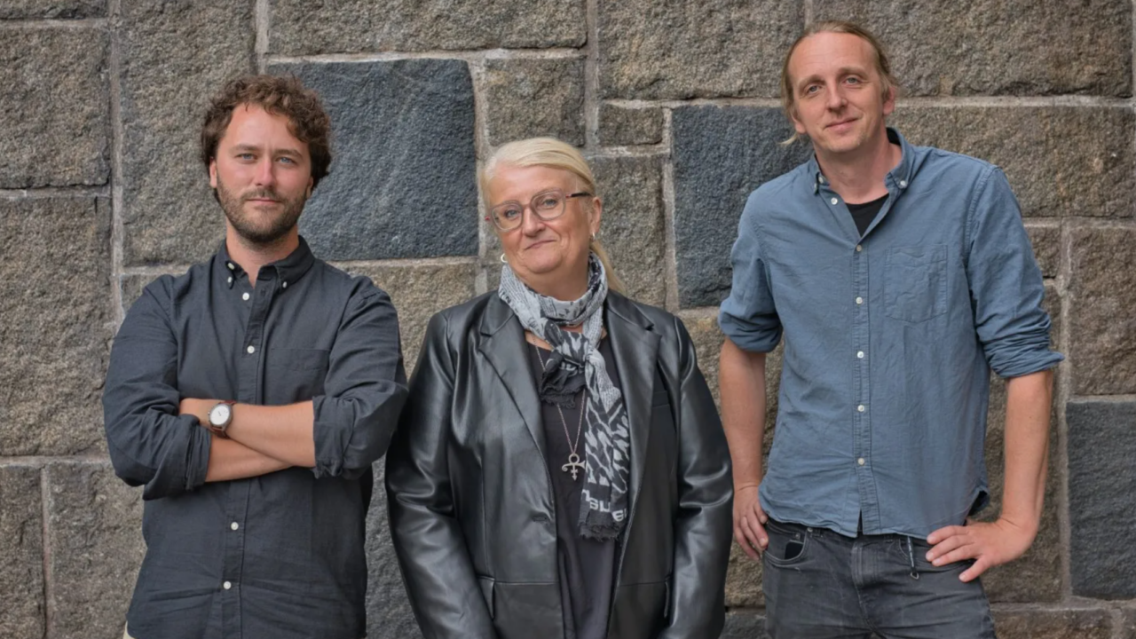 Redaktionen bestående av Rasmus Canbäck, Brit Stakston och Martin Schibbye.