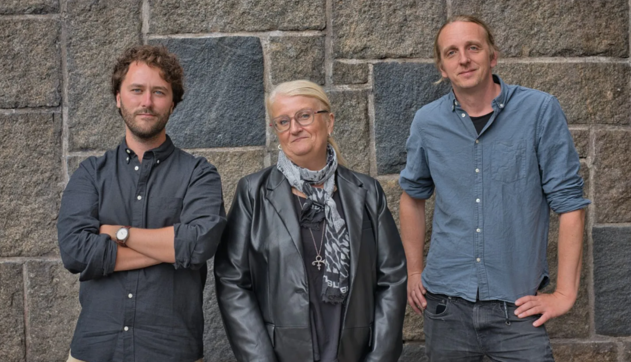 Redaktionen bestående av Rasmus Canbäck, Brit Stakston och Martin Schibbye.