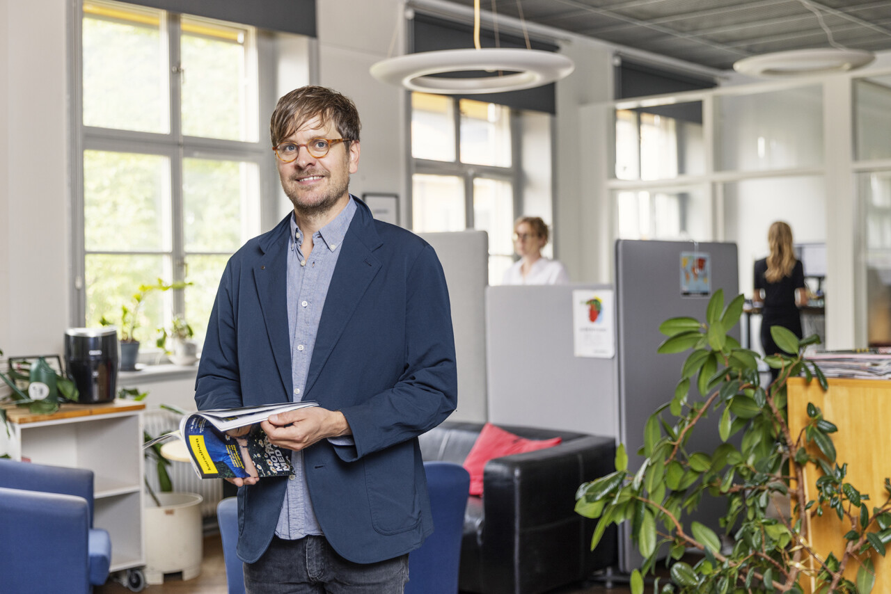 Journalistens chefredaktör Axel Andén.