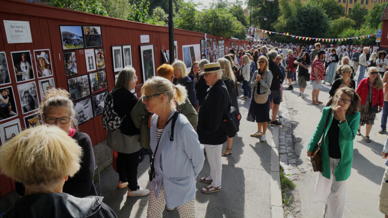 Varje fotograf har en meter till sitt förfogande. (Bild från tidigare år)