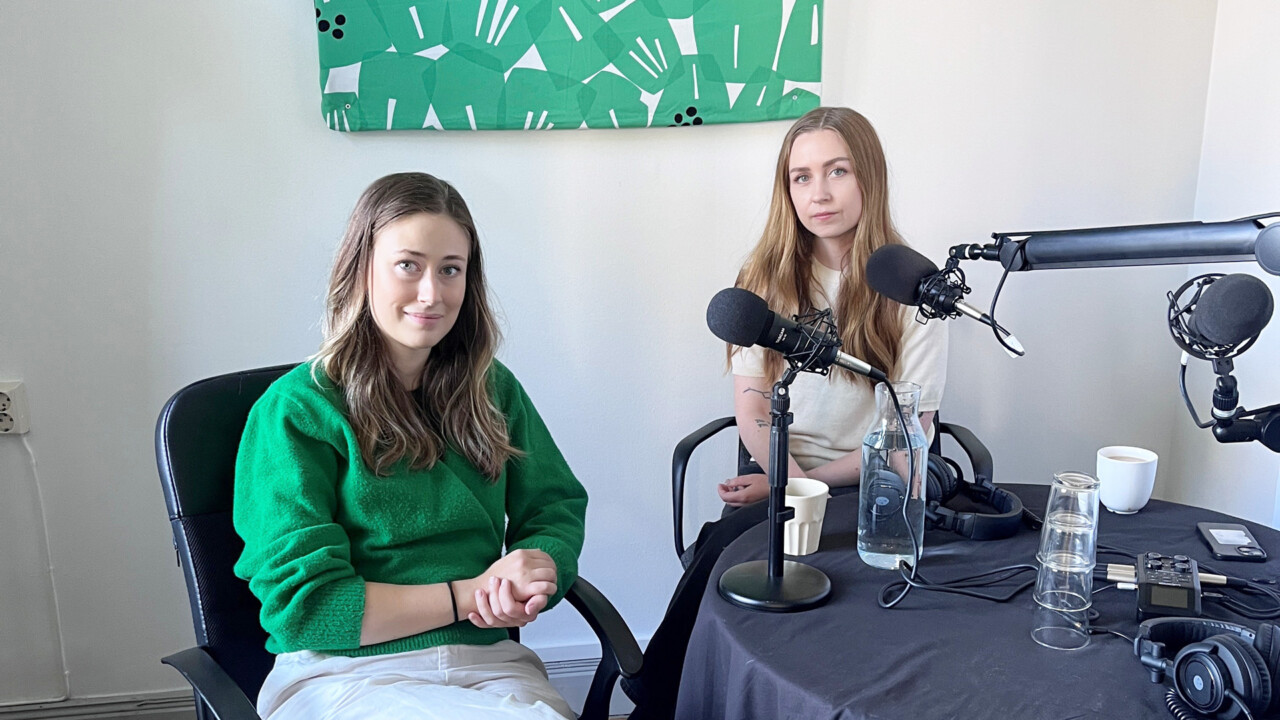 Evelina Galli och Matilda Skarehag gästade Veckans gräv.