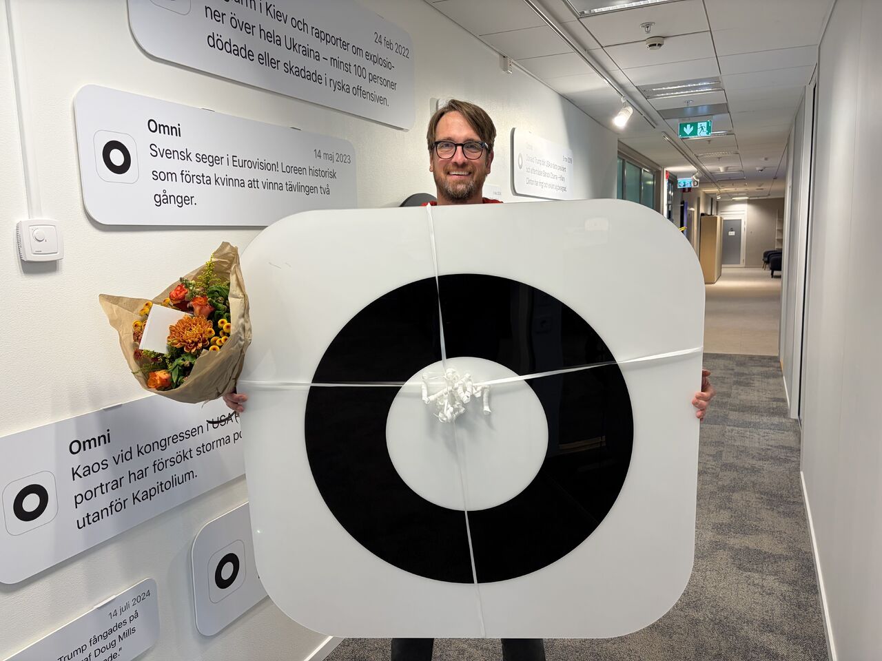 Ian Wännman avtackades på Omni i fredags.